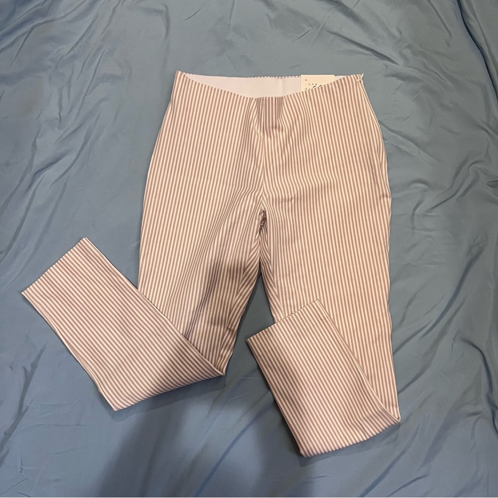 Striped work pants